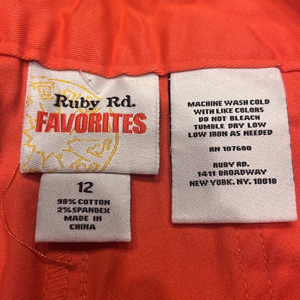 New Ruby Rd Ankle Pants - Picture 5 of 8